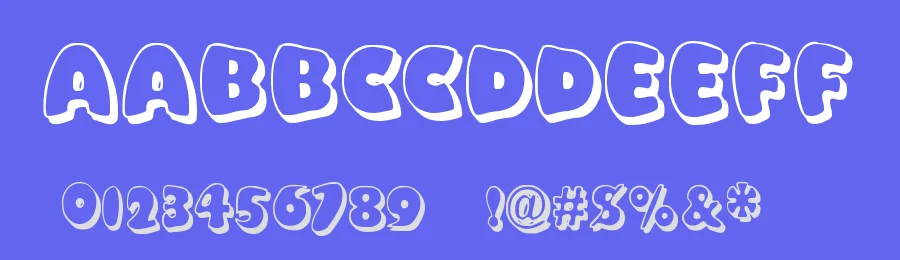 Balloony by Digital Typeface Studio — Decorative Font — thumbnail 3