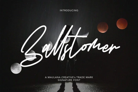 Ballstomer Font by Maulana Creative — Script Handwritten Font