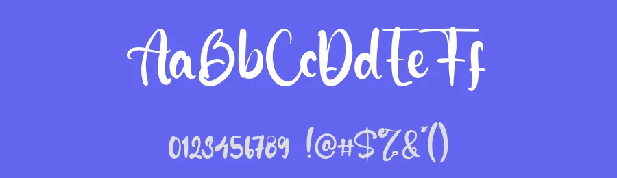 Balmeda by Kong Font — Script Handwritten Font — thumbnail 3