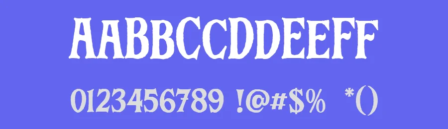 Balverd by Blankids — Decorative Font — thumbnail 3