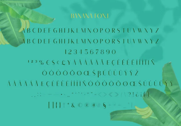 Banana Carolline Duo Font by Muntab_Art — Script Handwritten Font — thumbnail 8