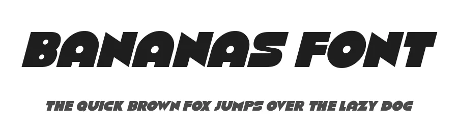 Bananas Font by Hawtpixel — Decorative Font