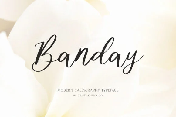 Banday Font by craftsupplyco — Script Handwritten Font