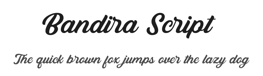 Bandira Script