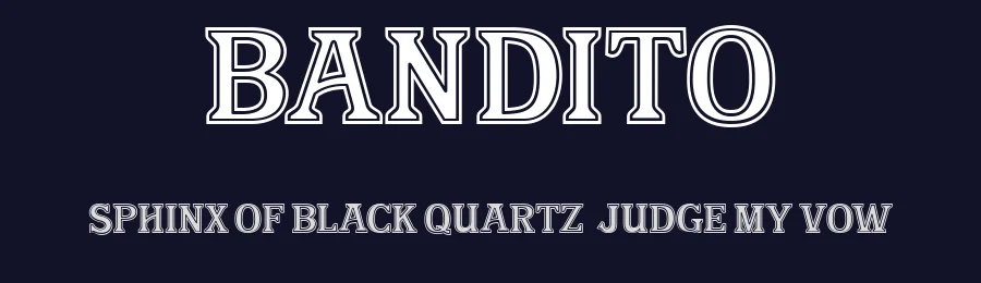 Bandito by Guaraldo Fonts — Decorative Font — thumbnail 2
