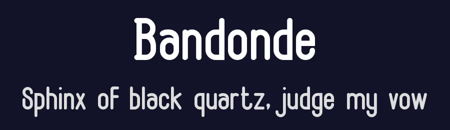 Bandonde by UI Creative — Sans Serif Font — thumbnail 2