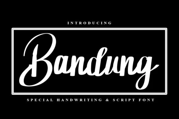 Bandung Font by Slenting Art — Script Handwritten Font