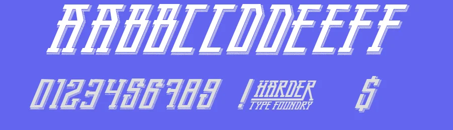 Bandung Pride by Harder Type Foundry — Decorative Font — thumbnail 3