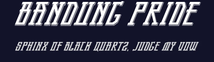 Bandung Pride by Harder Type Foundry — Decorative Font — thumbnail 2