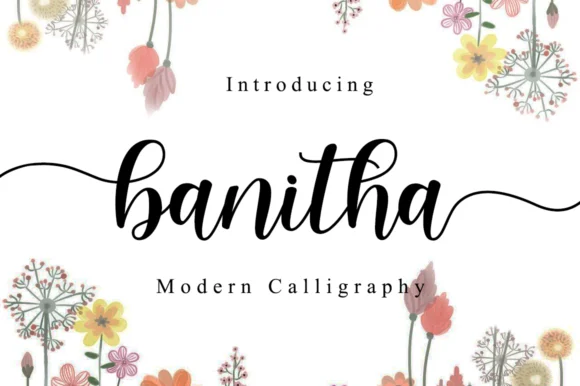 Banitha Font by Manjalistudio — Script Handwritten Font