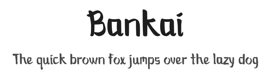 Bankai by Allouse Studio — Decorative Font