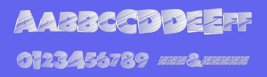 Banlieue Disco by Xerographer Fonts — Decorative Font — thumbnail 3