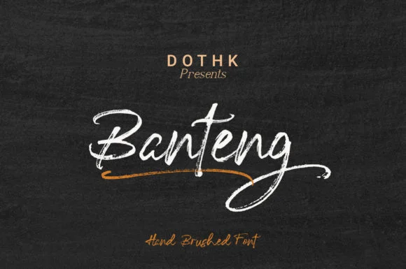 Banteng Font by Arief.hk by Arief.hk — Script Handwritten Font
