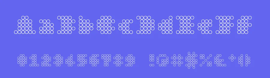 Bar Dot by João Faraco — Display Font — thumbnail 3