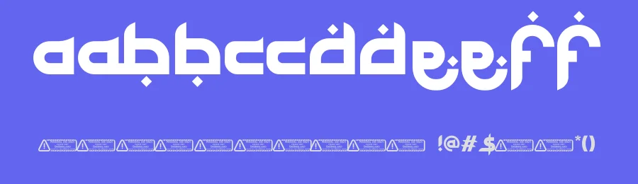 Barakallah by Kong Font — Decorative Font — thumbnail 3