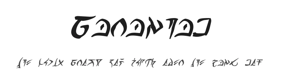 Barazhad by Pixel Sagas — Dingbats Font
