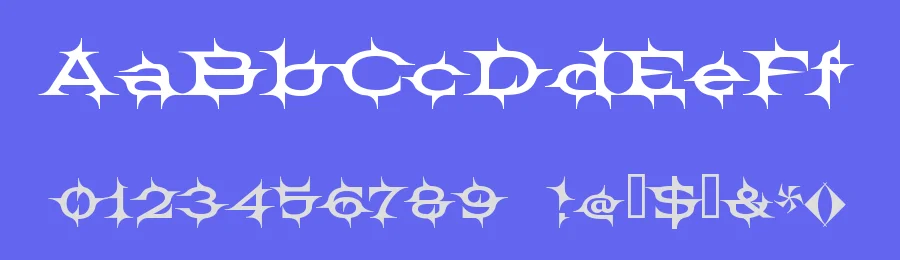 Barbecue by Harold's Fonts — Blackletter Font — thumbnail 3
