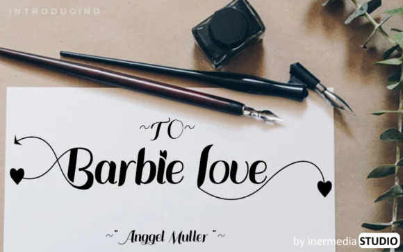 Barbie Love Font by Inermedia STUDIO — Script Handwritten Font