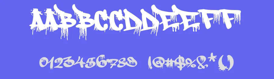 Barcelona Graffiti Bombing by Woodcutter — Script Handwritten Font — thumbnail 3