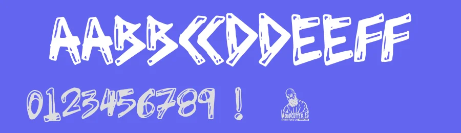 Barcelona Nacional by Woodcutter — Decorative Font — thumbnail 3