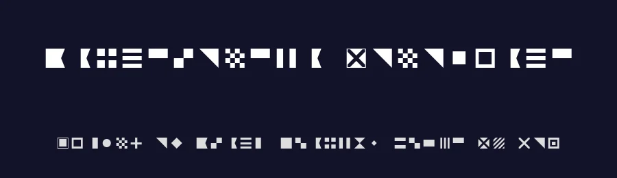 Barceloneta Monospace by Ramon Bosch — Dingbats Font — thumbnail 2
