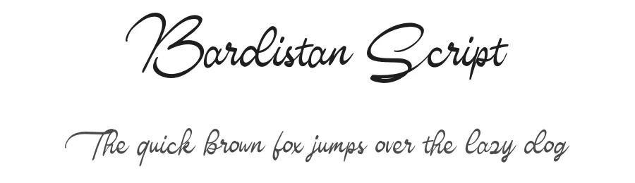 Bardistan Script