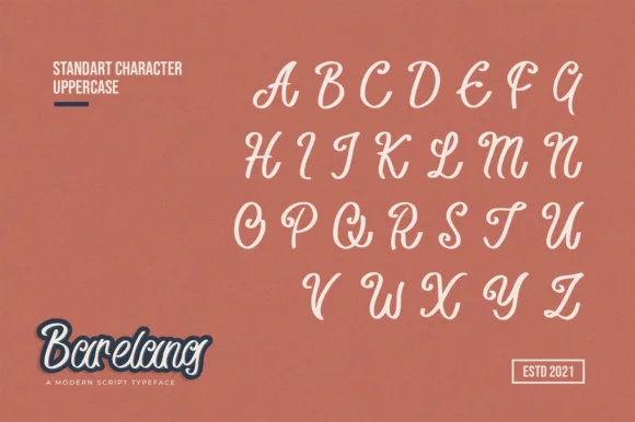 Barelang Font by klakonstudio — Script Handwritten Font — thumbnail 2