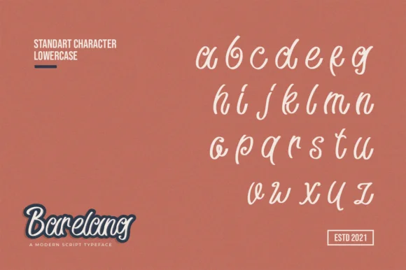 Barelang Font by klakonstudio — Script Handwritten Font — thumbnail 3