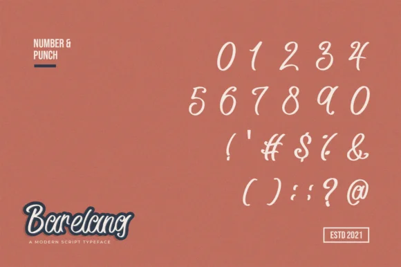 Barelang Font by klakonstudio — Script Handwritten Font — thumbnail 4