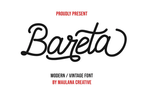 Bareta Font by Maulana Creative — Script Handwritten Font — thumbnail 2