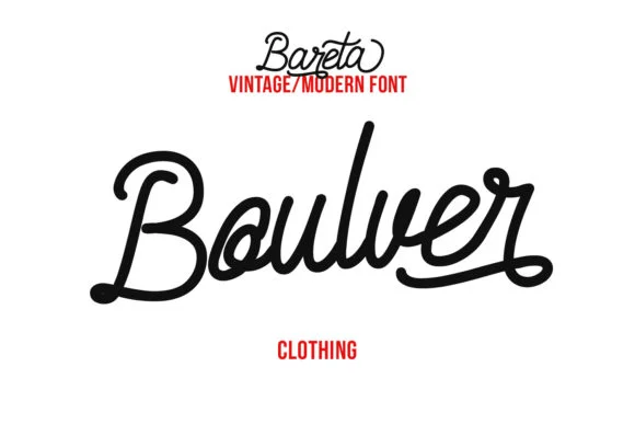 Bareta Font by Maulana Creative — Script Handwritten Font — thumbnail 3