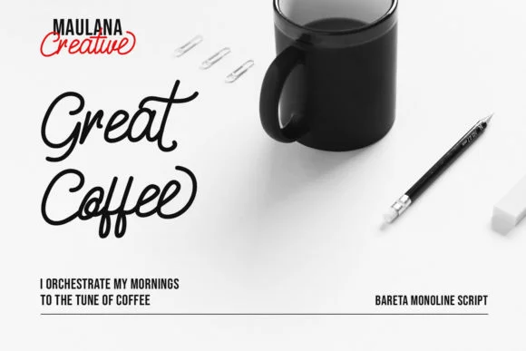 Bareta Font by Maulana Creative — Script Handwritten Font — thumbnail 6