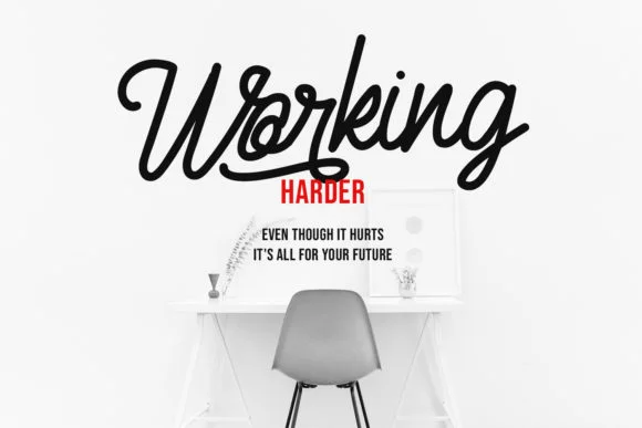 Bareta Font by Maulana Creative — Script Handwritten Font — thumbnail 7
