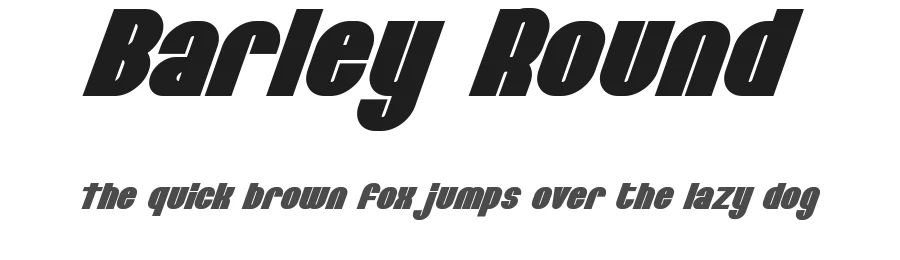 Barley Round by Calligraphy Fonts — Sans Serif Font