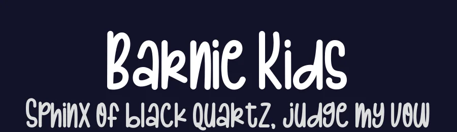 Barnie Kids by StringLabs Creative Studio — Decorative Font — thumbnail 2