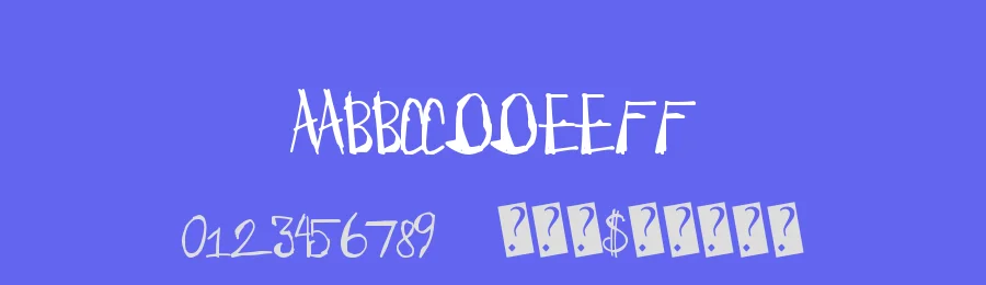 Barnyard Massacre by Xerographer Fonts — Decorative Font — thumbnail 3