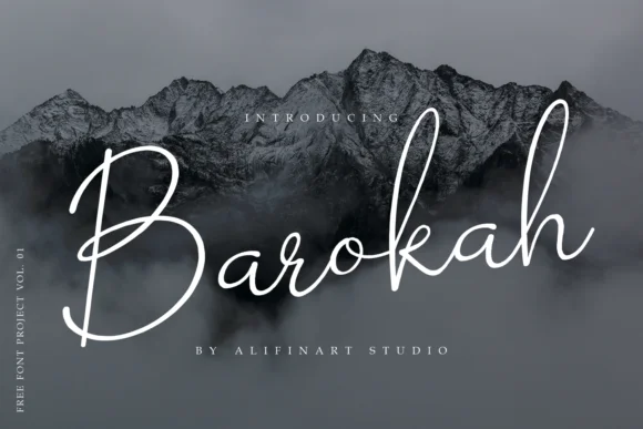 Barokah Font by alifinart — Wedding Font