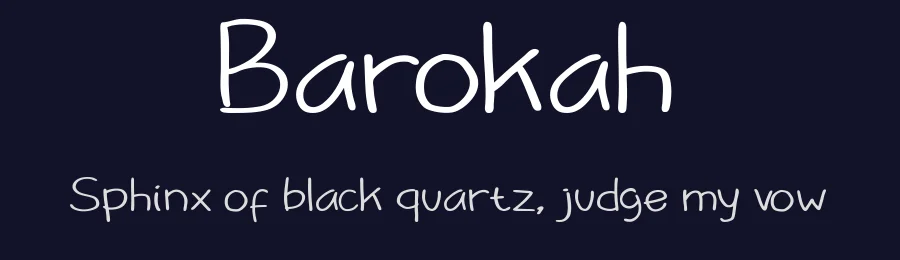 Barokah by Barokah — Script Handwritten Font — thumbnail 2