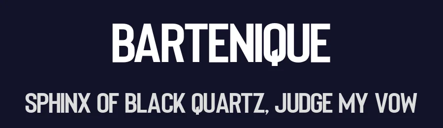 Bartenique by Shanaya Studio — Sans Serif Font — thumbnail 2