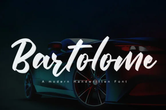 Bartolome Font by FatmaStudio — Script Handwritten Font