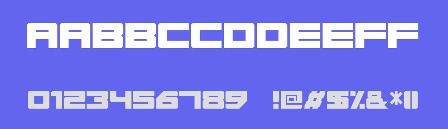 Base 45 by Jorge Gallardo — Display Font — thumbnail 3