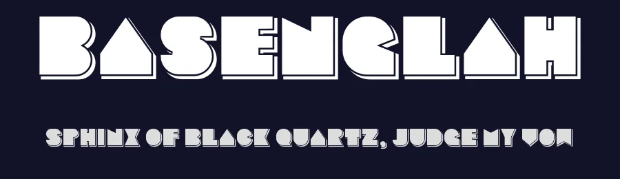 Basenglah by Arterfak Project — Decorative Font — thumbnail 2