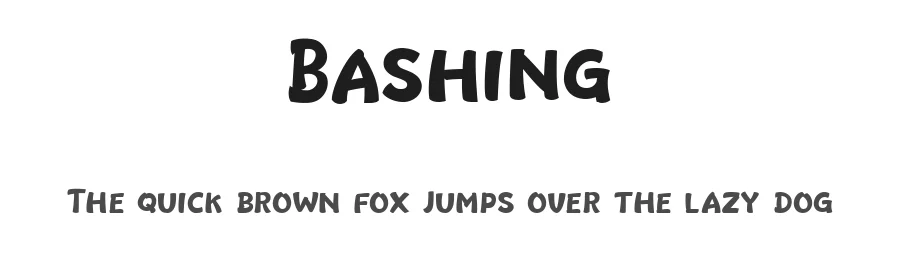 Bashing