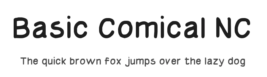 Basic Comical NC by Jayvee Enaguas — Decorative Font