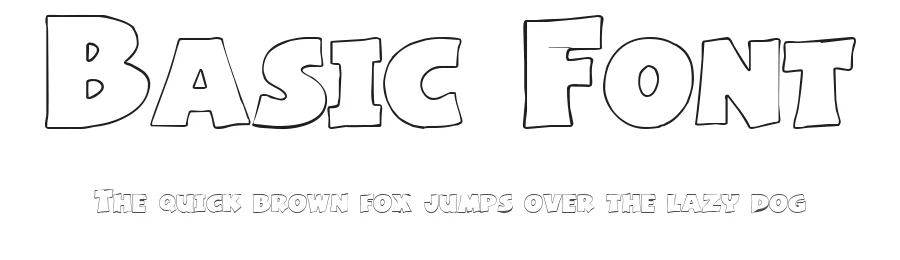 Basic Font