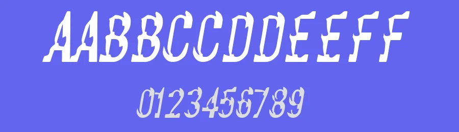 Basic Chrome by Xerographer Fonts — Decorative Font — thumbnail 3