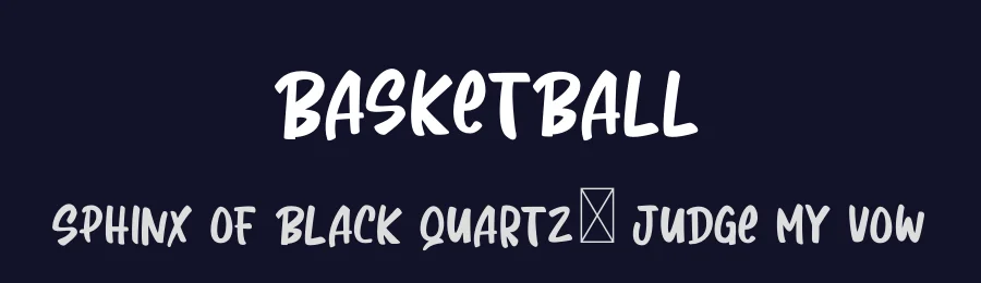 Basketball by Markonah Creative — Decorative Font — thumbnail 2