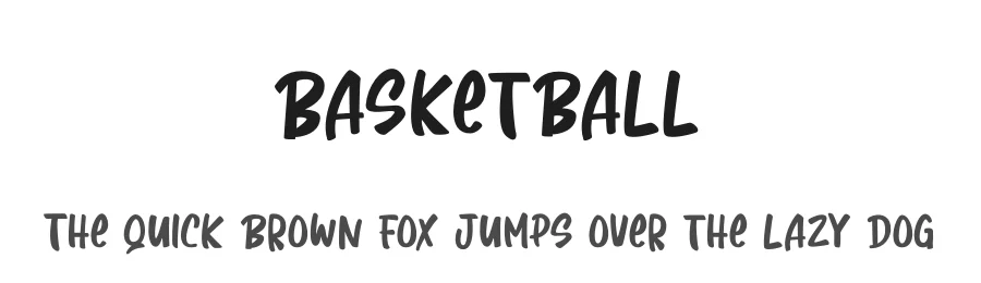 Basketball by Markonah Creative — Decorative Font