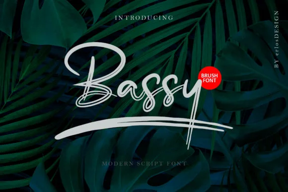 Bassy Font by erlosDESIGN — Script Handwritten Font