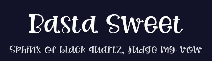 Basta Sweet by Qaratype — Decorative Font — thumbnail 2